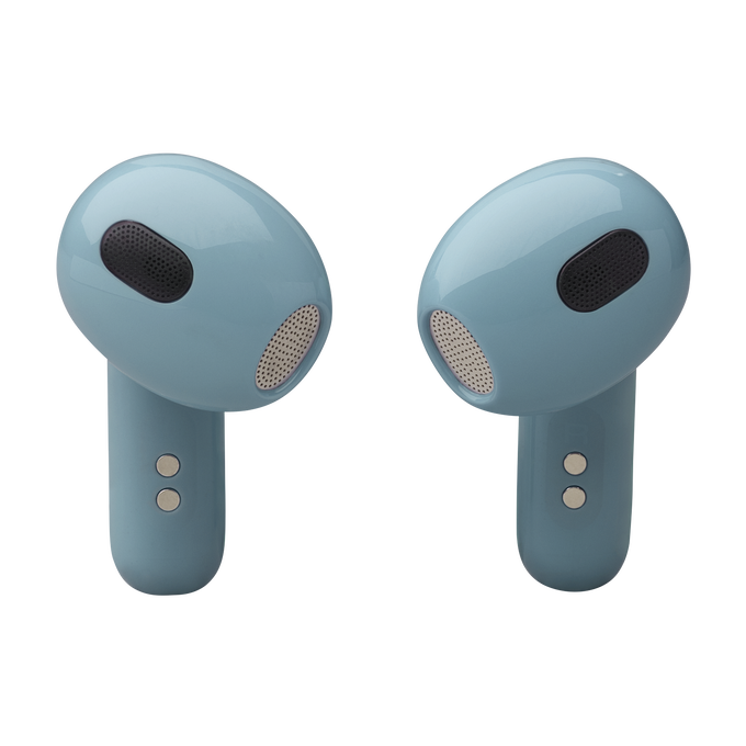JBL Live Flex 3 - Blue - True wireless noise-cancelling open-stick earbuds - Detailshot 1 image number null